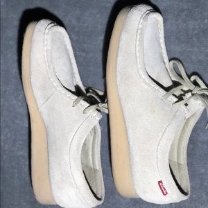 Authentic Leather Clarks Wallabees